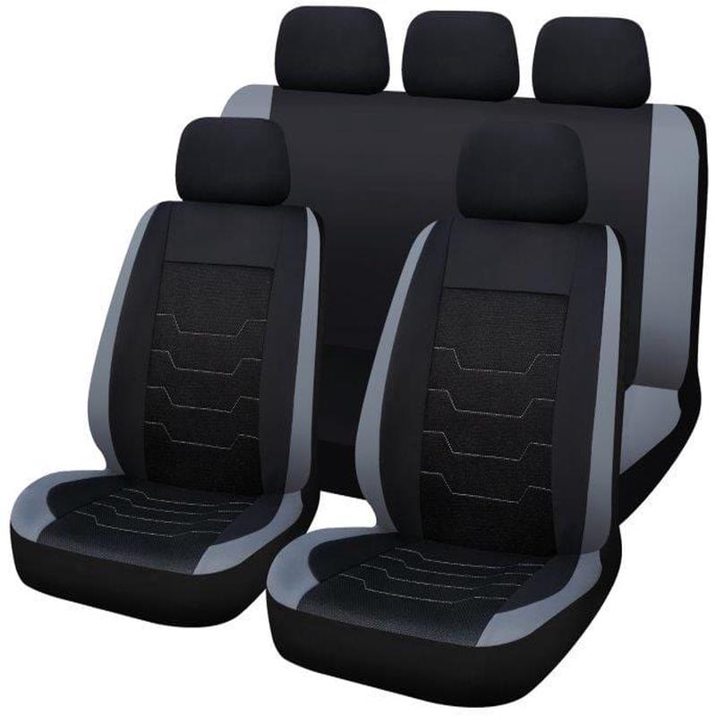 Mesh and Polyester Car Seat Cover Set 11-Piece (SA95)