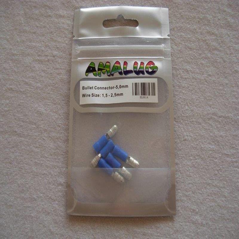 Blue Male Pack 5 Terminal (EL0014)