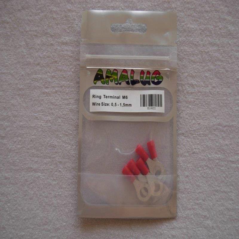 Red Ring Pack 5 Terminal (EL0022)