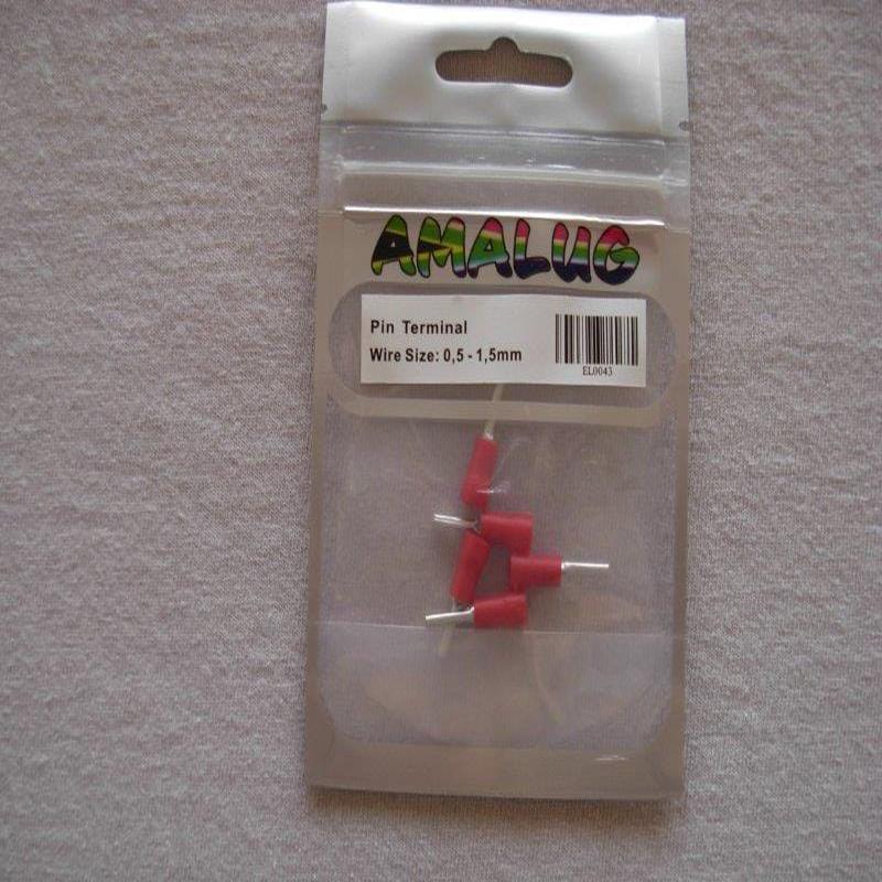Red Pin Terminal Pack 5 Terminal (EL0043)
