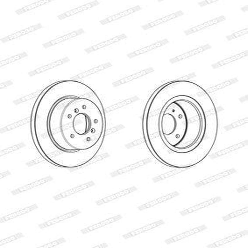 Brake Disc Rear Nissan Qashqai Ii (Single)