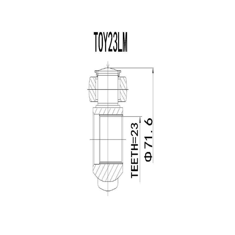 Inner Cv Joint Toyota Conquest,Corolla,Tazz 1988-2006
