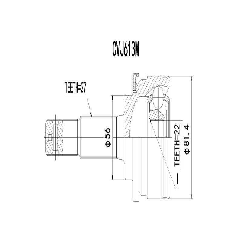 Outer Cv Joint Nissan Almera 1.6,1.8,Primera 1998-2005