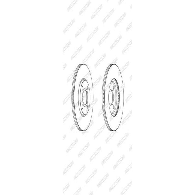 Brake Disc Vented Front Ford Ecosport 1.0,1.5Tivct,Tdci 2013> (Single)