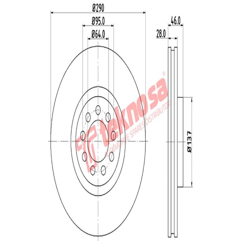 Brake Disc Iveco Daily