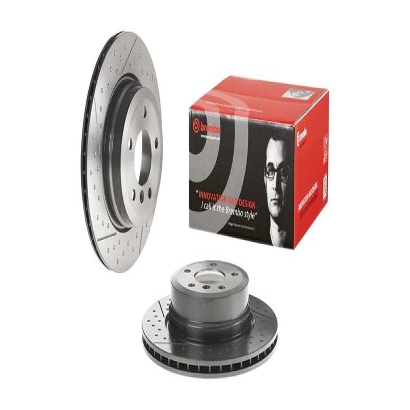 Brake Disc Rear (2 In Box) Bmw 135I E8X 2007> (Brembo 09C31521)