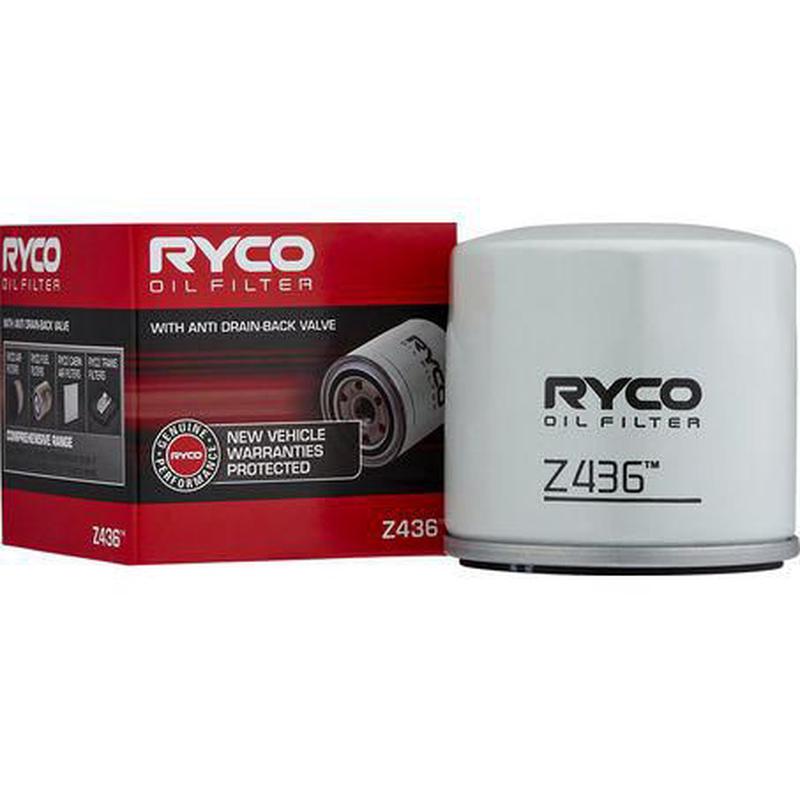 Z436 Ryco Spin-on Oil Filter Premium Engine Protection