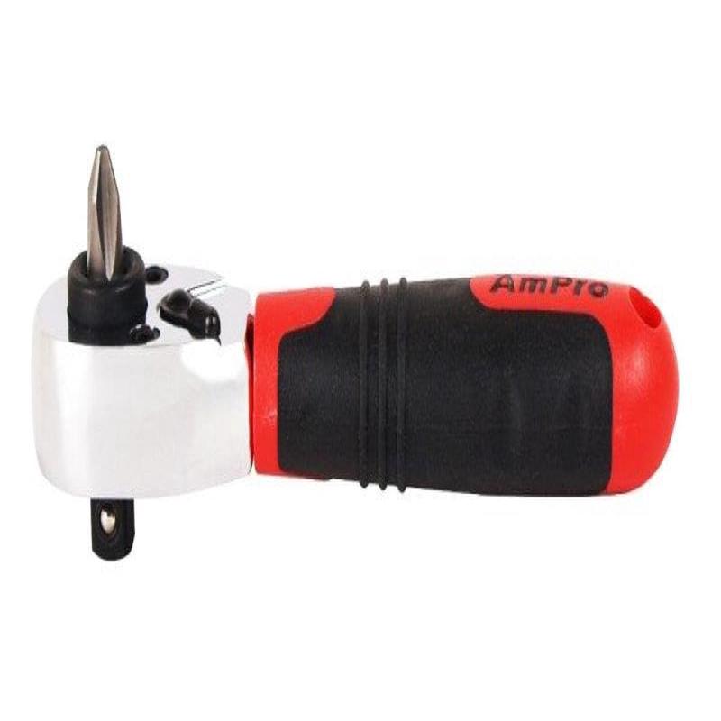 1/4 Drive Mini Ratchet & Bit Driver AMPRO T29871