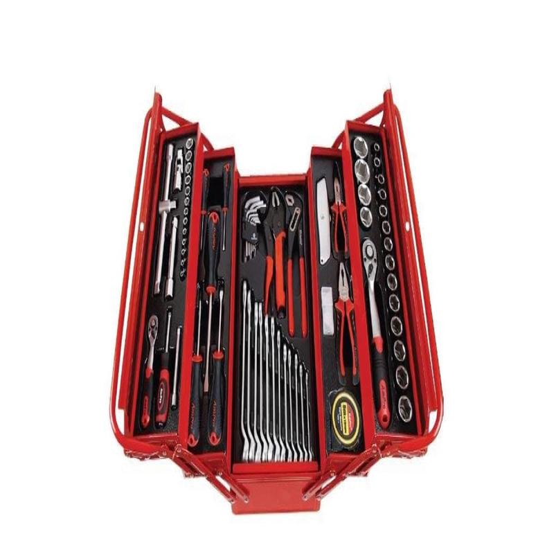 76Pc 1/4 & 1/2 Drive Canti-Lever Tool Set AMPRO T47161