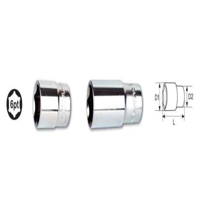 1/2 Drive X 12Mm 6 Point Socket AMPRO T335412