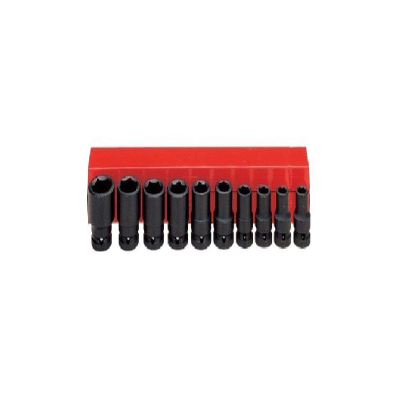 10Pc 1/2 Drive Air Impactact Socket Set (Metric) AMPRO A5605