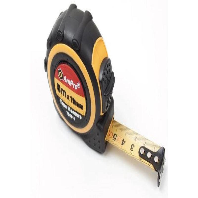8M X 25Mm Tape Measure AMPRO T25513