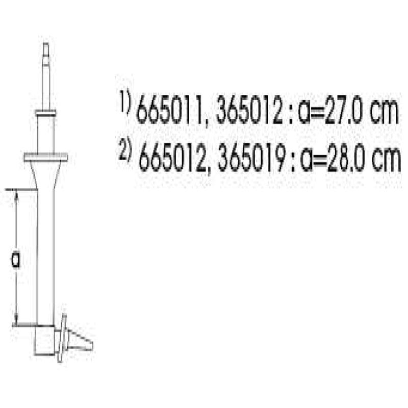 Shock Absorber Front Nissan Laurel 1978 To 1987 (KYB 365012)